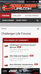 Mobile Screenshot of challengerlife.com